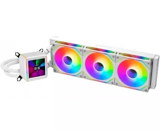 Система водяного охлаждения Lian Li Galahad II LCD SL-INF 360 White (G89.GA2ALCD36INW.00)