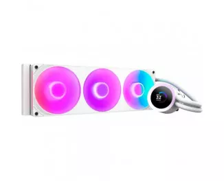 Система водяного охлаждения NZXT Kraken Plus RGB V2-360 mm AIO liquid cooler White (RL-KR360-W2)