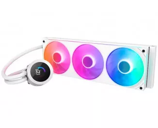 Система водяного охолодження NZXT Kraken Plus RGB V2-360 mm AIO liquid cooler White (RL-KR360-W2)