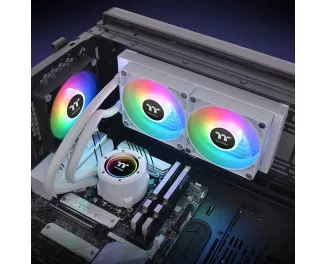 Система водяного охлаждения ThermalTake TH240 V2 ARGB Sync Snow Edition (CL-W364-PL12SW-A)