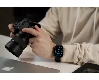 Смарт-годинник 2E Alpha SQ Music Edition 46mm Black (2E-CWW40BK)