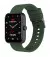 Смарт-годинник 2E Alpha SQ Music Edition 46mm Black-Green (2E-CWW40BKGN)