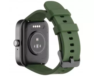 Смарт-годинник 2E Alpha SQ Music Edition 46mm Black-Green (2E-CWW40BKGN)