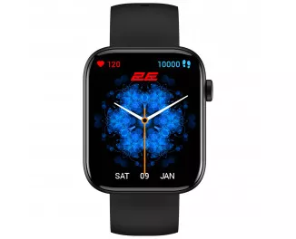 Смарт-часы 2E Wave Plus 47mm Black (2E-CWW12BK)
