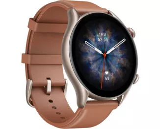 Смарт-годинник Amazfit GTR 3 Pro Brown Leather