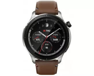 Смарт-часы Amazfit GTR 4 Vintage Brown Leather