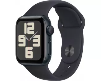 Смарт-часы Apple Watch SE 2 (2023) GPS 40mm Midnight Aluminum Case with Midnight Sport Band - S/M (MR9X3QP/A)