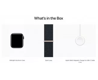 Смарт-часы Apple Watch SE 2 (2023) GPS 40mm Midnight Aluminum Case with Midnight Sport Loop (MRE03QP/A)
