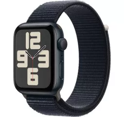 Смарт-часы Apple Watch SE 2 (2023) GPS 44mm Midnight Aluminum Case with Midnight Sport Loop (MREA3QP/A)