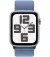 Смарт-часы Apple Watch SE 2 (2023) GPS 44mm Silver Aluminium Case with Winter Blue Sport Loop (MREF3)