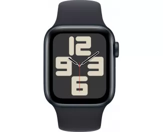 Смарт-годинник Apple Watch SE 2 (2023) GPS + Cellular 40mm Midnight Aluminum Case with Midnight Sport Band - S/M (MNTM3/MRG83/MRG63)
