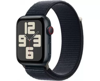 Смарт-часы Apple Watch SE 2 (2023) GPS + Cellular 40mm Midnight Aluminum Case with Midnight Sport Loop (MRGD3/MRGE3)