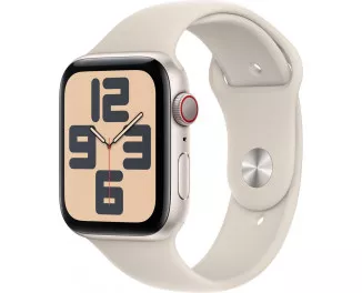 Смарт-часы Apple Watch SE 2 (2023) GPS + Cellular 40mm Starlight Aluminum Case with Starlight Sport Band - S/M (MRFX3)