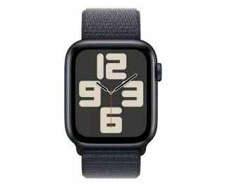 Смарт-годинник Apple Watch SE 2 (2024) GPS 40mm Midnight Aluminum Case with Ink Sport Loop (MXEA3)