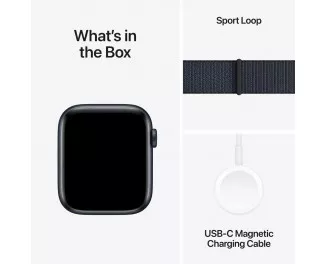 Смарт-годинник Apple Watch SE 2 (2024) GPS 40mm Midnight Aluminum Case with Ink Sport Loop (MXEA3)