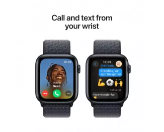 Смарт-годинник Apple Watch SE 2 (2024) GPS 40mm Midnight Aluminum Case with Ink Sport Loop (MXEA3)