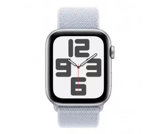Смарт-часы Apple Watch SE 2 (2024) GPS 40mm Silver Aluminum Case with Blue Cloud Sport Loop (MXEE3)