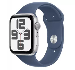 Смарт-часы Apple Watch SE 2 (2024) GPS 40mm Silver Aluminum Case with Denim Sport Band - M/L (MXED3)