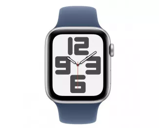 Смарт-годинник Apple Watch SE 2 (2024) GPS 40mm Silver Aluminum Case with Denim Sport Band - M/L (MXED3)
