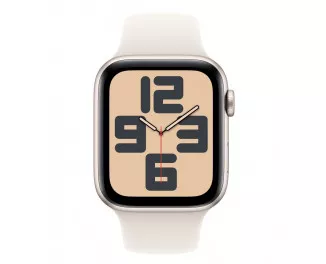Смарт-часы Apple Watch SE 2 (2024) GPS 40mm Starlight Aluminum Case with Starlight Sport Band - S/M (MXEF3)