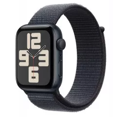 Смарт-часы Apple Watch SE 2 (2024) GPS 44mm Midnight Aluminum Case with Ink Sport Loop (MXEP3)