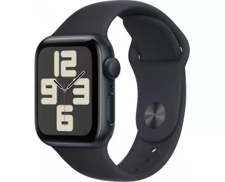Смарт-часы Apple Watch SE (2023) GPS 40mm Midnight Aluminum Case with Midnight Sport Band - M/L (MR9Y3QP/A)