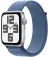 Смарт-часы Apple Watch SE (2023) GPS 40mm Silver Aluminium Case with Winter Blue Sport Loop (MRE33QP/A)