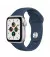 Смарт-часы Apple Watch SE GPS 44mm Silver Aluminum Case with Abyss Blue Sport Band (MKQ43)