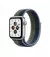 Смарт-часы Apple Watch SE GPS + Cellular 40mm Silver Aluminum Case with Abyss Blue/Moss Green Sport Loop (MKQM3)