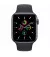 Смарт-годинник Apple Watch SE GPS + Cellular 44mm Space Gray Aluminum Case with Midnight Sport Band (MKRR3)
