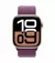 Смарт-часы Apple Watch Series 10 GPS 42mm Rose Gold Aluminum Case with Plum Sport Loop (MWWK3)