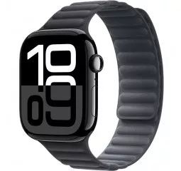 Смарт-часы Apple Watch Series 10 GPS 46mm Jet Black Aluminum Case with Black Magnetic Link - M/L (MWX13+MXY03)