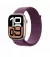 Смарт-часы Apple Watch Series 10 GPS 46mm Rose Gold Aluminum Case with Plum Sport Loop (MWWV3)