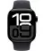 Смарт-годинник Apple Watch Series 10 GPS + Cellular 42mm Jet Black Aluminum Case with Black Sport Band - M/L (MWX73) 
