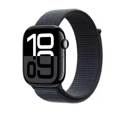 Смарт-часы Apple Watch Series 10 GPS + Cellular 42mm Jet Black Aluminum Case with Ink Sport Loop (MWX83)