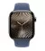 Смарт-часы Apple Watch Series 10 GPS + Cellular 42mm Natural Titanium Case with Denim Sport Band - M/L (MX0J3+MXLF3)