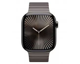 Смарт-часы Apple Watch Series 10 GPS + Cellular 42mm Slate Titanium Case with Slate Link Bracelet (MX0M3+MXMD3)