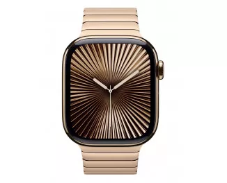 Смарт-часы Apple Watch Series 10 GPS + Cellular 46mm Gold Titanium Case with Gold Link Bracelet (MX183+MXMH3)