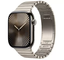 Смарт-часы Apple Watch Series 10 GPS + Cellular 46mm Natural Titanium Case with Natural Link Bracelet (MX163+MXMF3)