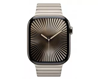 Смарт-часы Apple Watch Series 10 GPS + Cellular 46mm Natural Titanium Case with Natural Link Bracelet (MX163+MXMF3)