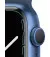 Смарт-годинник Apple Watch Series 7 GPS 41mm Blue Aluminum Case with Abyss Blue Sport Band (MKN13)