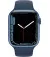 Смарт-часы Apple Watch Series 7 GPS 45mm Blue Aluminum Case with Abyss Blue Sport Band (MKN83)