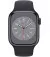 Смарт-часы Apple Watch Series 8 GPS 45mm Midnight Aluminum Case with Midnight Sport Band - S/M (MNUJ3)