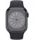 Смарт-годинник Apple Watch Series 8 GPS + Cellular 41mm Midnight Aluminum Case with Midnight Sport Band (MNHV3)