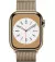 Смарт-часы Apple Watch Series 8 GPS + Cellular 45mm Gold Stainless Steel Case with Gold Milanese Loop (MNKP3/MNKQ3)