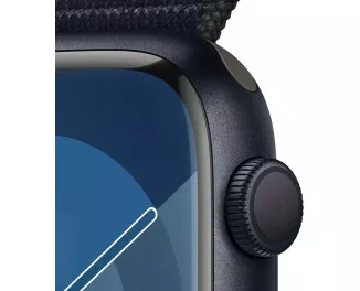 Смарт-часы Apple Watch Series 9 GPS 41mm Midnight Aluminum Case with Midnight Sport Loop (MR8Y3)