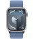 Смарт-часы Apple Watch Series 9 GPS 41mm Silver Aluminum Case with Winter Blue Sport Loop (MR923)