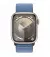Смарт-часы Apple Watch Series 9 GPS 41mm Starlight Aluminum Case with Winter Blue Sport Loop (MR9K3)
