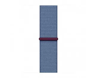 Смарт-часы Apple Watch Series 9 GPS 41mm Starlight Aluminum Case with Winter Blue Sport Loop (MR9K3)