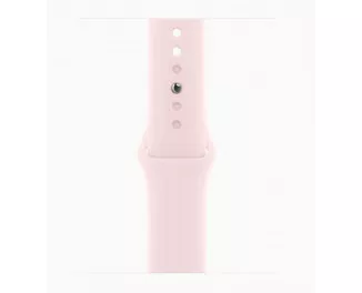 Смарт-часы Apple Watch Series 9 GPS 45mm Pink Aluminum Case with Light Pink Sport Band - M/L (MR9H3)